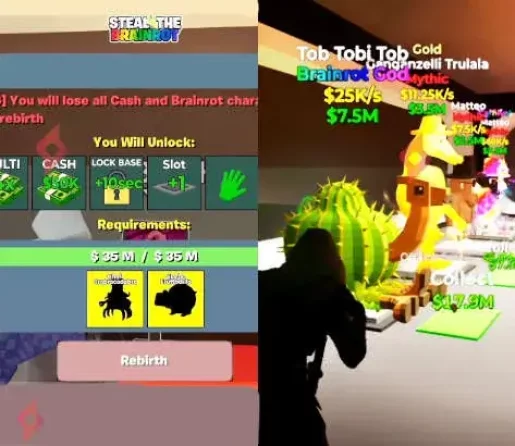 image How to stop losing your Brainrot after a Rebirth Steal the Brainrot in Fortnite?