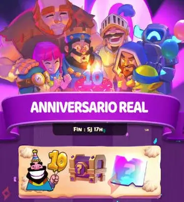 Image 2 Segmentos Gratis y Regalos de Anniversario Real en Clash Royale