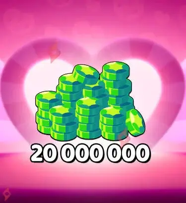 Image 20.000.000 de Gemas Gratis para Ganar en Brawlentines en Brawl Stars