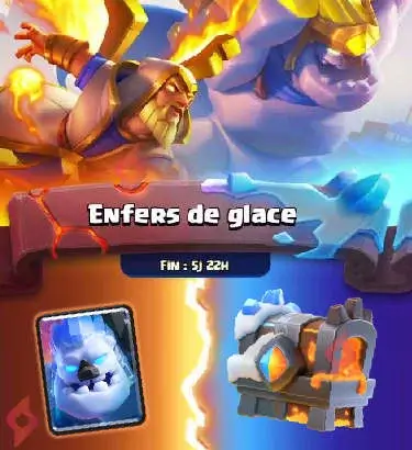 Image 4 Cofres Frío Ardiente y Regalos de Infierno Gélido Gratis en Clash Royale