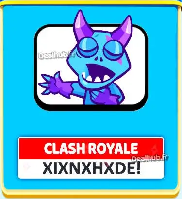 Image Código de Regalo Gesto de Esbirros Gratis en Clash Royale