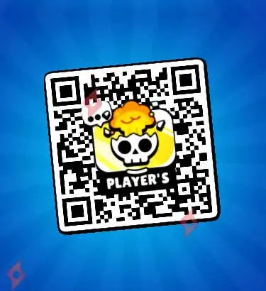 Image Código QR Gratuito del Pin Calavera Explosiva de Brawl Stars