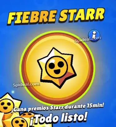 Image Premios Starr de Bonificación Gratis con Fiebre Starr Brawl Stars