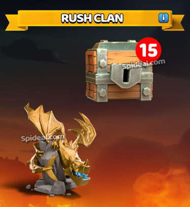 Image 15 Free Chests and Super Dragon Decoration Clan Rush Clash of Clans