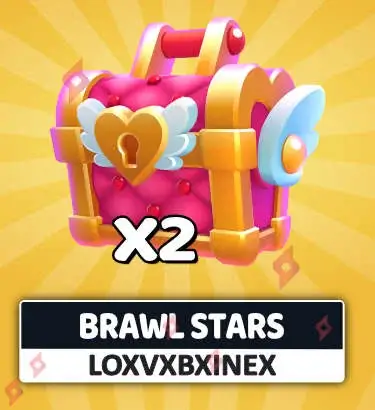Image Gift Code for 2 Free Love Boxes in Brawl Stars
